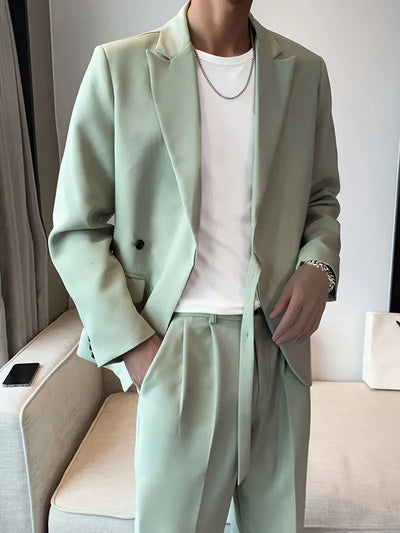 Lässiger Zweiteiler Anzug für Männer