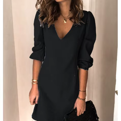 Floreysa – Das frühlingskleid mit puffärmeln für elegante leichtigkeit 2025