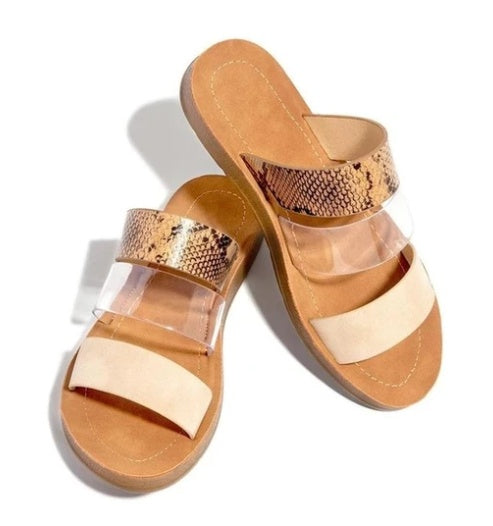 Dawn – Schlangenmusterschuhe für Damen