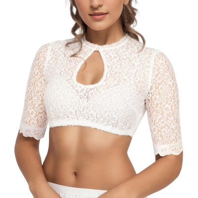 Eleganter Dirndlbluse für Damen