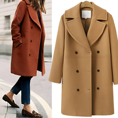 Shequita | Doppelreihige Blazer-Jacke