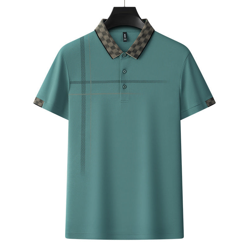 Benjamin – Stickerei-Poloshirt mit kurzem Ärmel für Herren