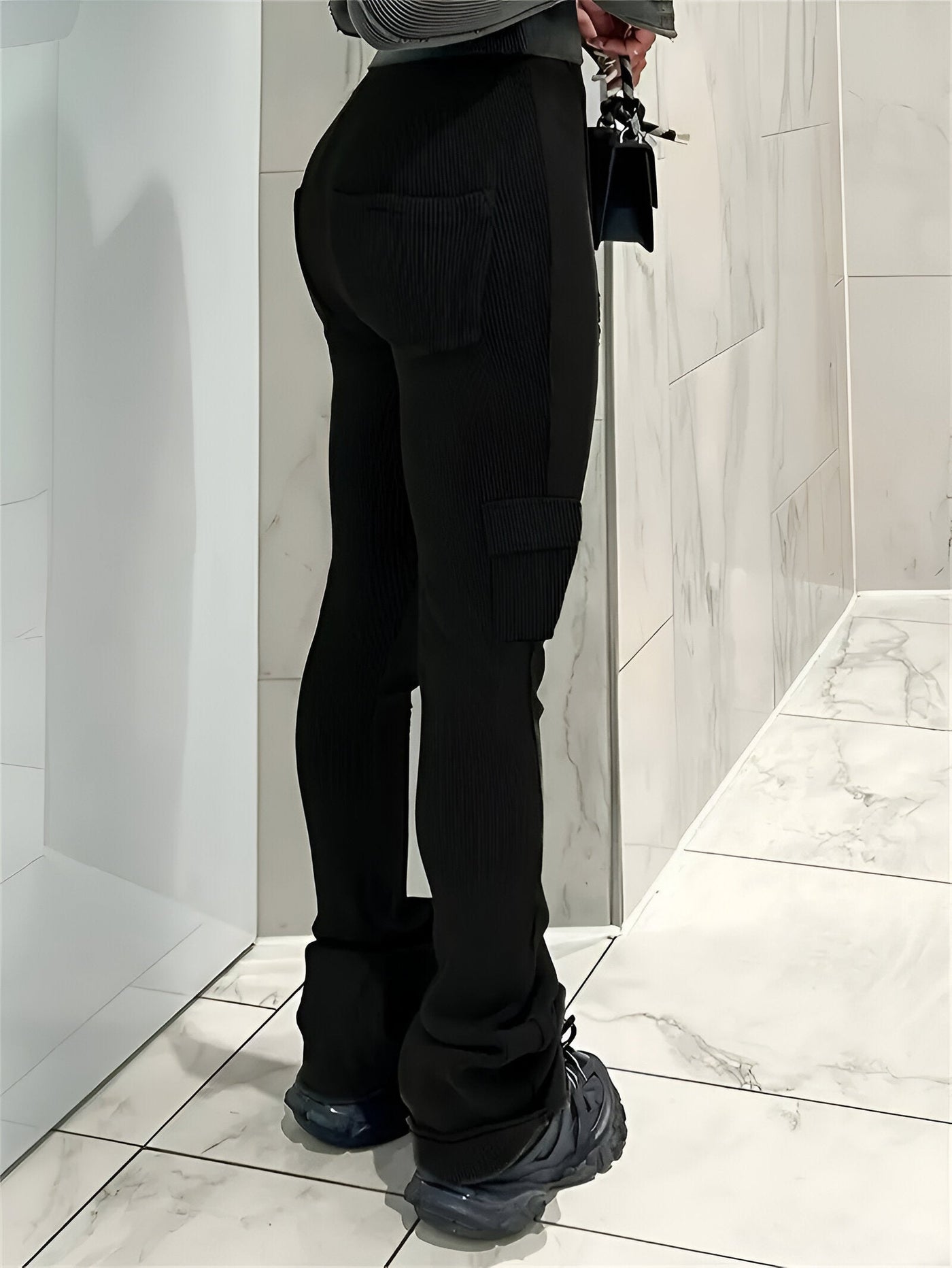 Nicole | Bequeme High-Waist Flare-Leggings