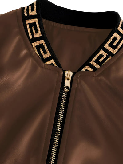 Frida | Geo Print Langarmjacke