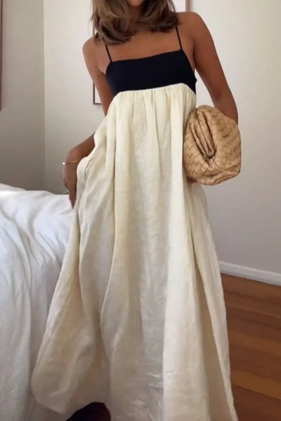 Justina® | Lässiges Colorblock-Sling-Kleid