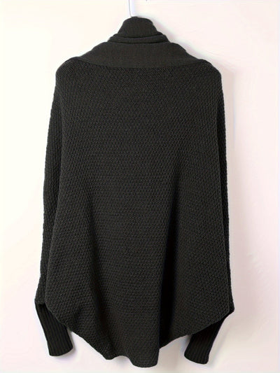 Locker gestrickte Strickjacke für Frauen
