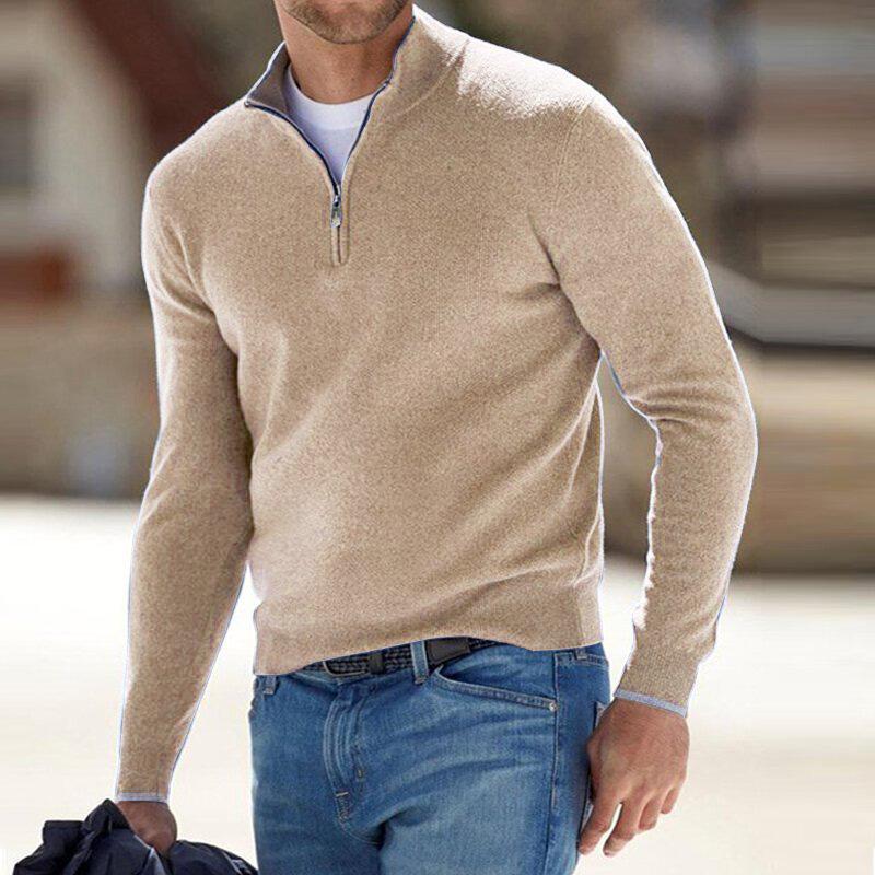 Reißverschluss Pullover für Herren