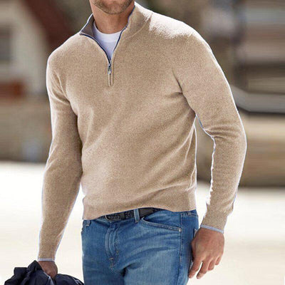Reißverschluss Pullover für Herren