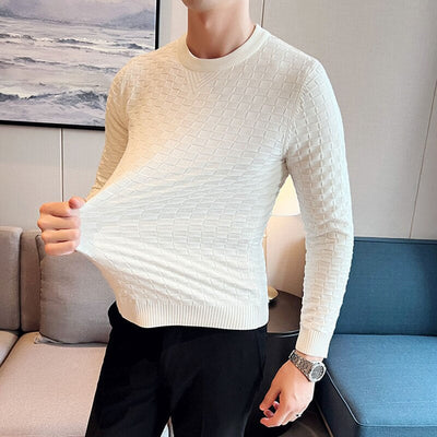 Stilvoller Strickpullover für Herren