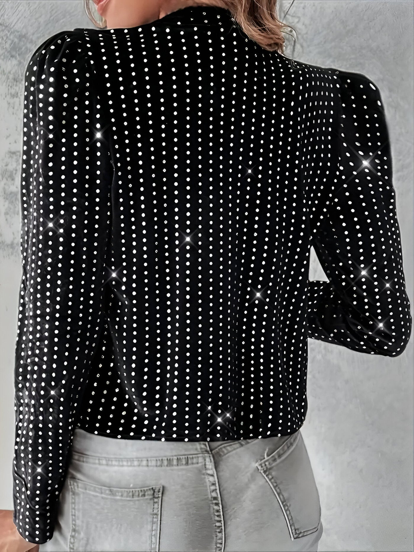 Eva | Luxuriöse Shimmer Paillettenjacke