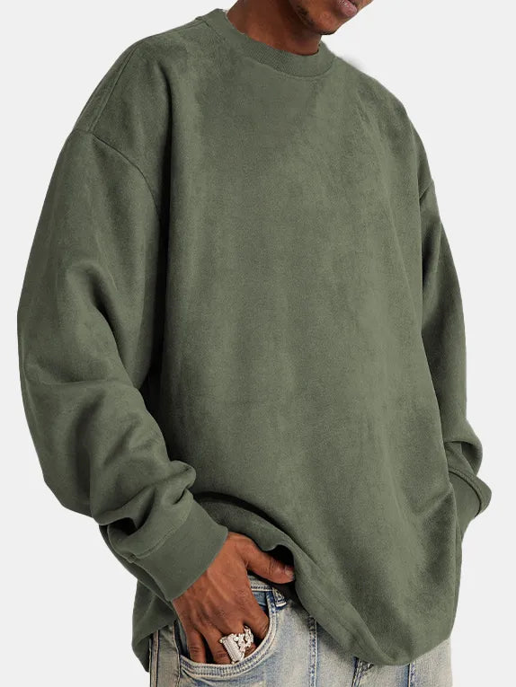 Eleganter langärmeliger Pullover für Männer