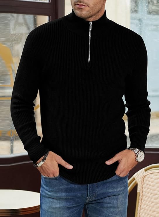 Pullover mit Reißverschluss für Männer