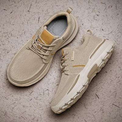 Bequeme Orthopädische Freizeitschuhe Khaki - Theo
