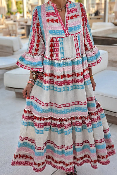 Flavia® | Herbstliches Tunikakleid