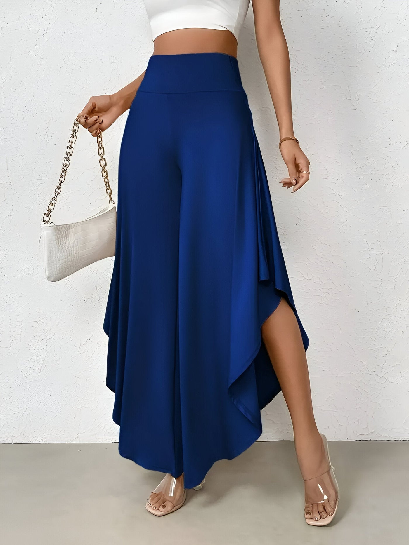 Marita | Asymmetrische Hemdweite Hose