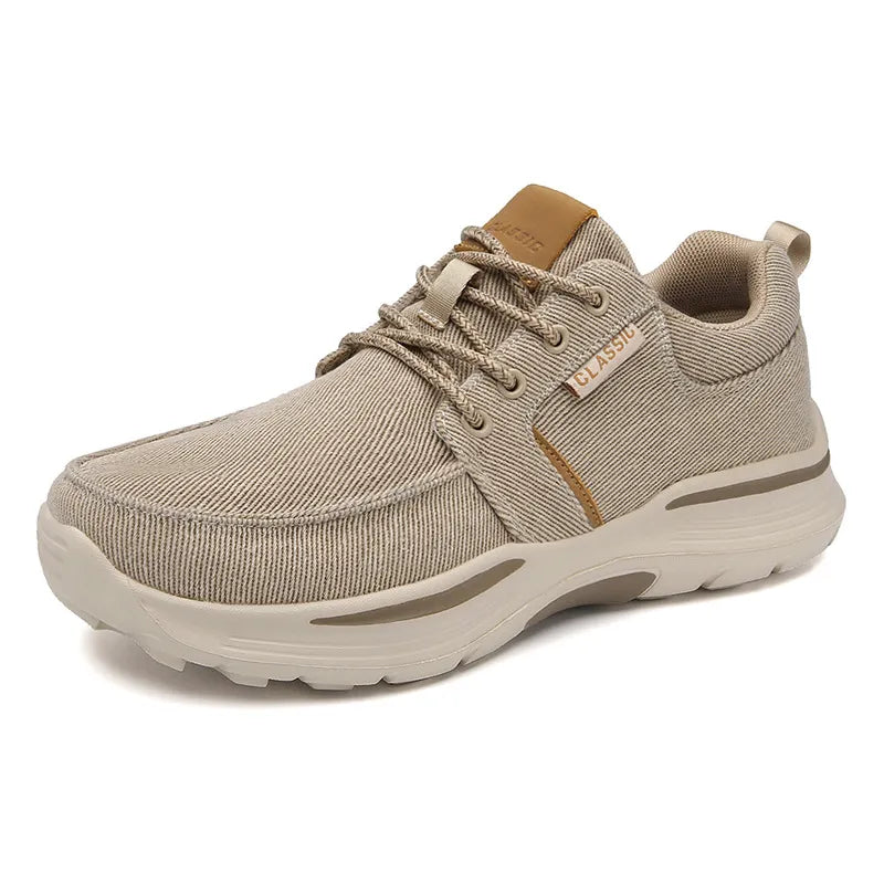 Bequeme Orthopädische Freizeitschuhe Khaki - Theo