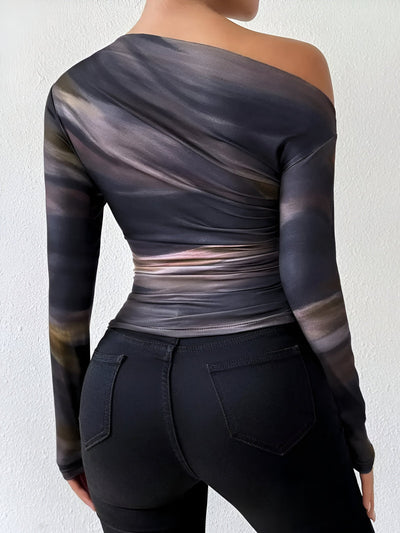 Roselie | Elegantes & Stilvolles Langarm-T-Shirt