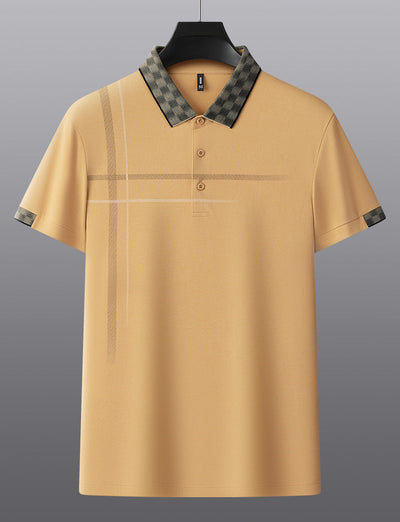 Benjamin – Stickerei-Poloshirt mit kurzem Ärmel für Herren