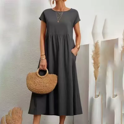 Munia - Minimalistisch, feminin und bequem - Lässiges Kleid