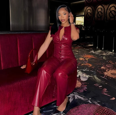 Liv | Sexy Herbst Rüschensprunganzug