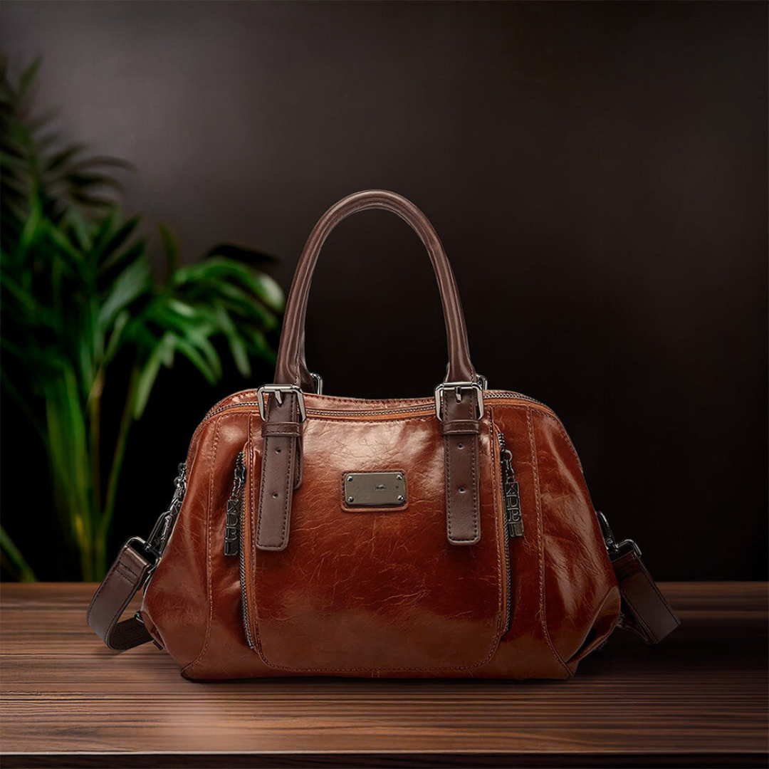 Seidenschal | Eleganter Heritage Statement-Tasche