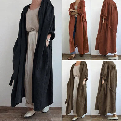 Langer Trenchcoat für Frauen