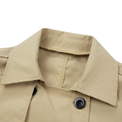 Trenchcoat mit Doppelknopfleiste für Frauen