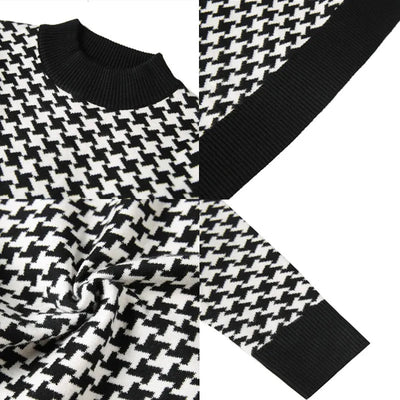 Stilvoller Karopullover für Herren