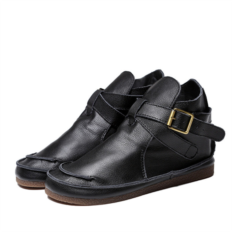 Jennifer – Retro Martin Stiefel aus veganem Leder