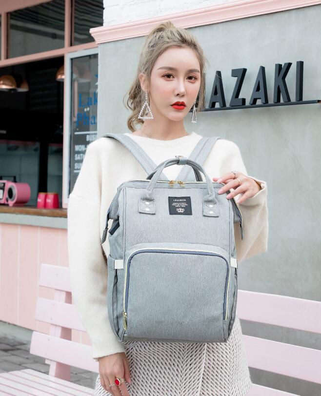 Louise – Große Kapazität Wickeltasche für Mamas mit modischem Design