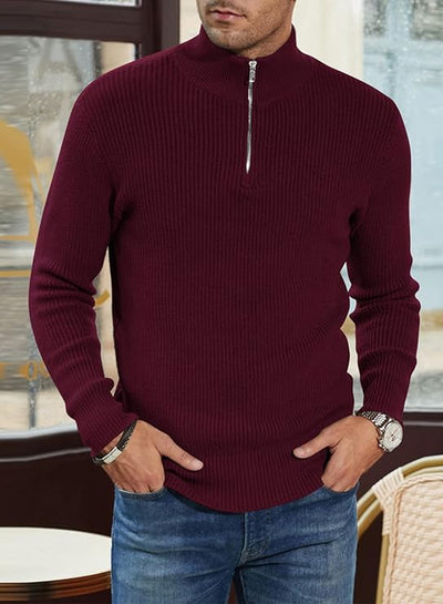 Pullover mit Reißverschluss für Männer
