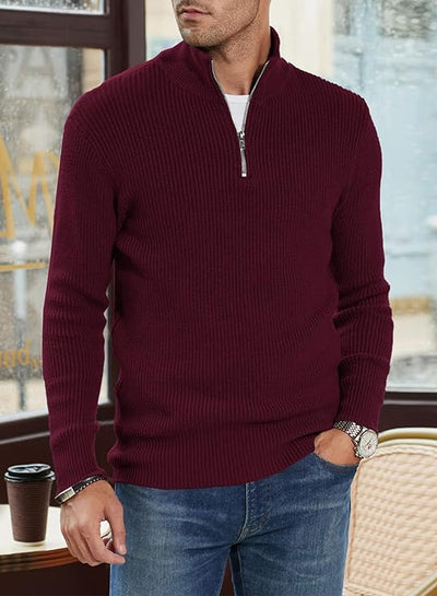 Pullover mit Reißverschluss für Männer