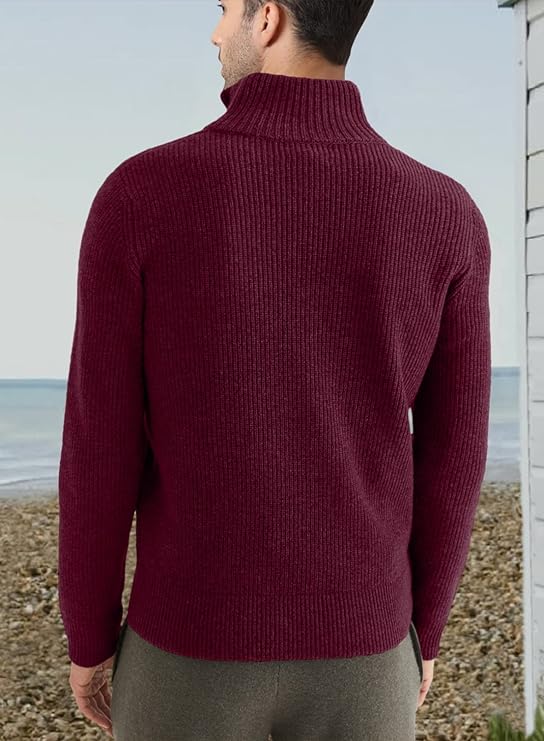 Pullover mit Reißverschluss für Männer