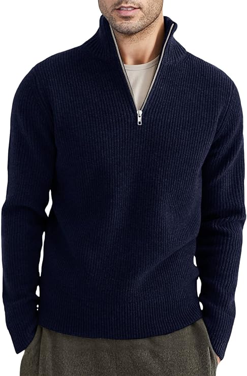 Pullover mit Reißverschluss für Männer