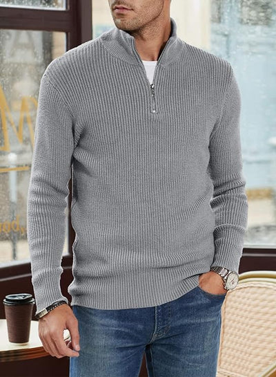 Pullover mit Reißverschluss für Männer