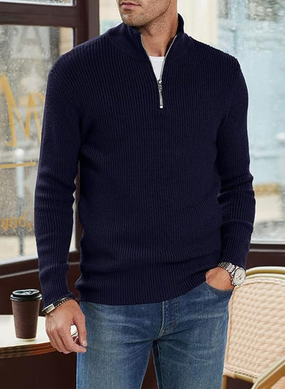 Pullover mit Reißverschluss für Männer