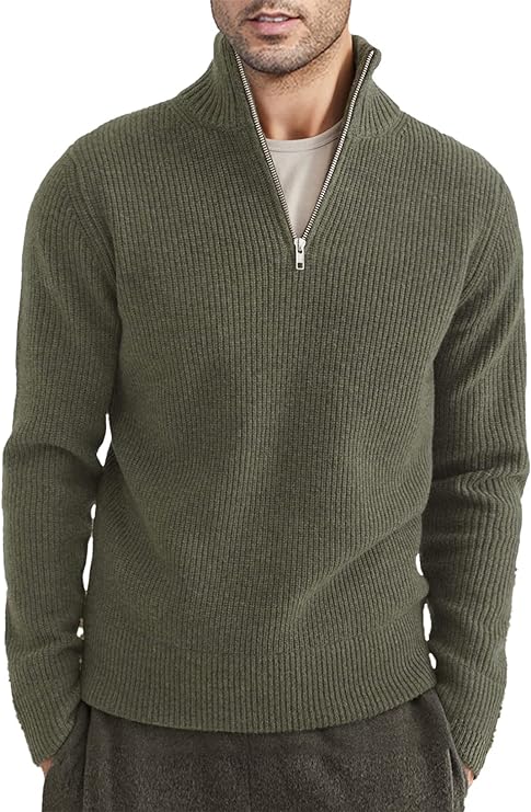 Pullover mit Reißverschluss für Männer