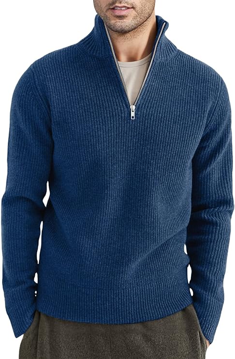 Pullover mit Reißverschluss für Männer