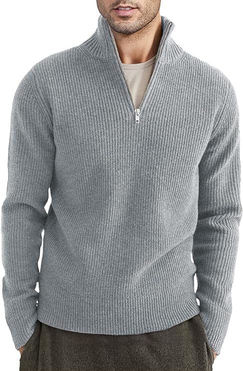 Pullover mit Reißverschluss für Männer