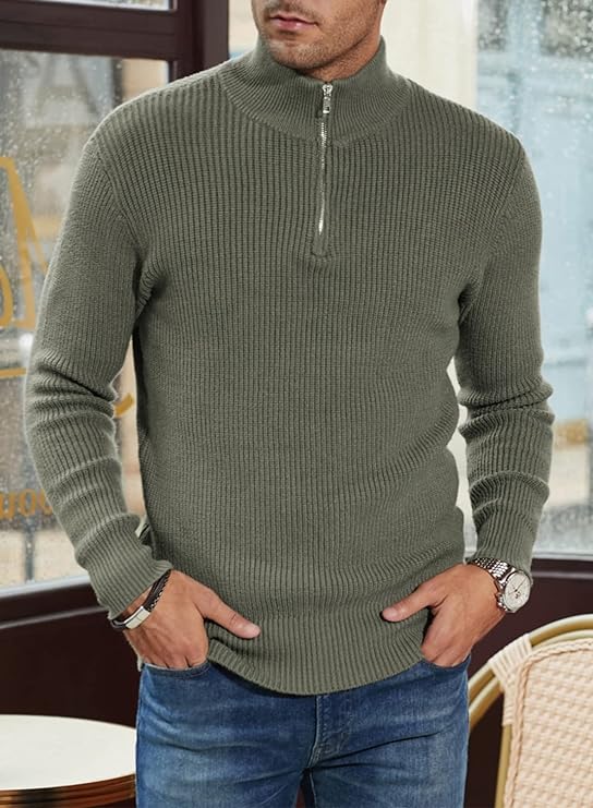 Pullover mit Reißverschluss für Männer