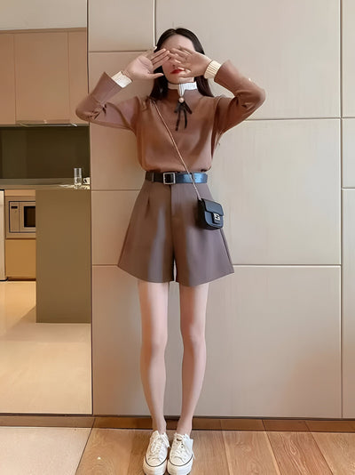 Jamine | Bequemes Patchwork Stricktop