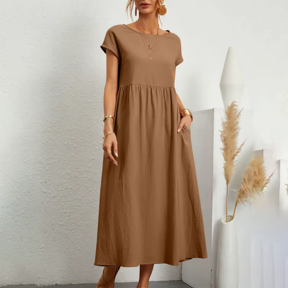Munia - Minimalistisch, feminin und bequem - Lässiges Kleid
