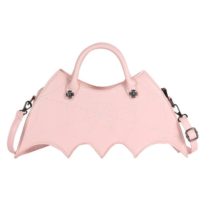 Nicola – Schultertasche mit Spinnennetz-Design für Halloween