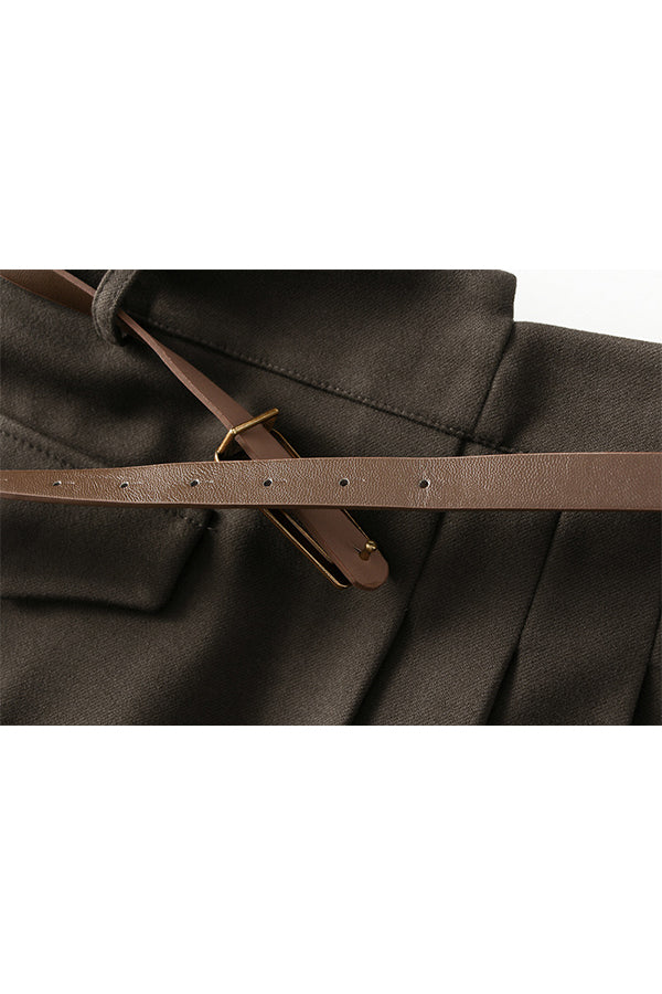 Juniper® | Hoch taillierter, schlankmachender, den Schritt bedeckender Ins-Super-Hot-Faltenrock