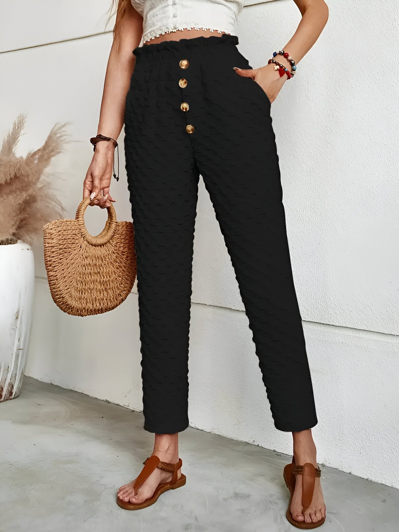 Christel | Elegante & Bequeme Slim Fit Hose für Alle Jahreszeiten