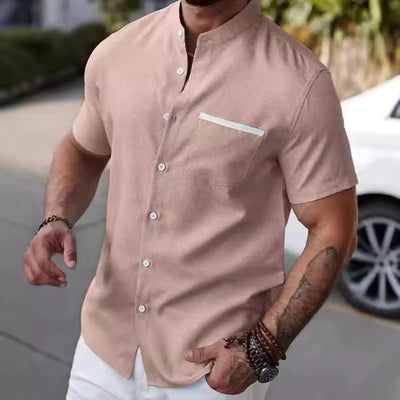 Daniel – 3D Digital Bedrucktes Hemd mit Vier Seiten