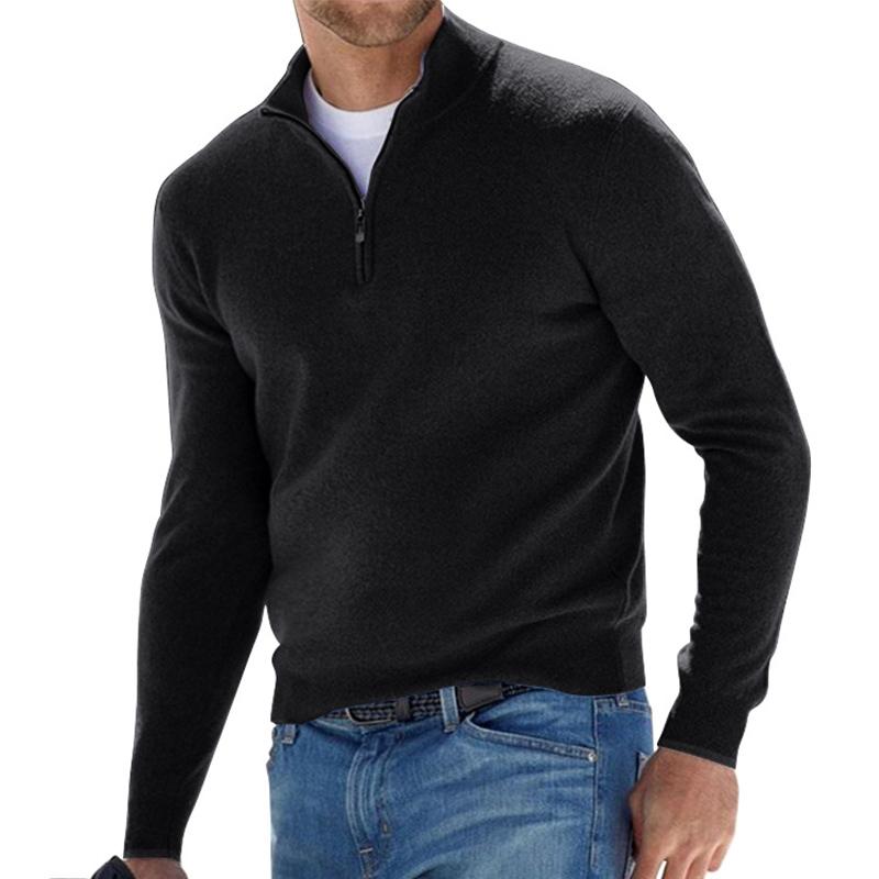 Reißverschluss Pullover für Herren