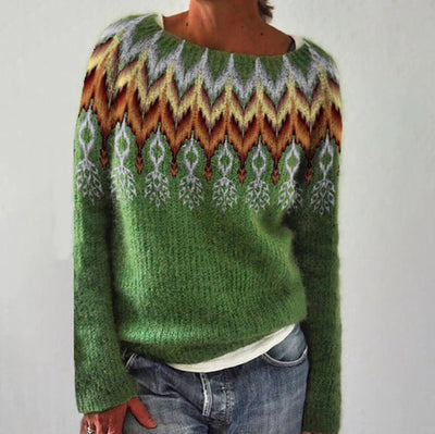 Gemütlicher Retro-Pullover für Frauen