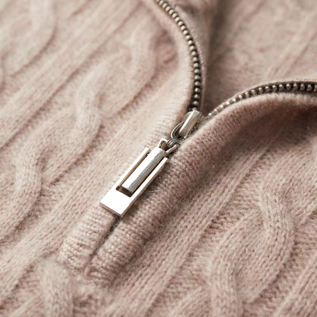 Arneson - Herrenpullover mit Reißverschluss