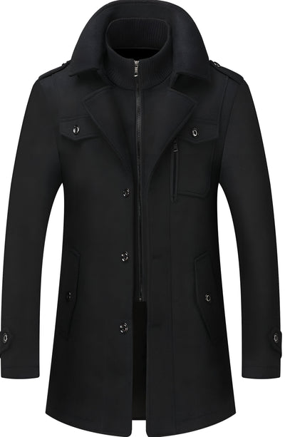 Gerhard | Zeitloser Winter-Wollmantel